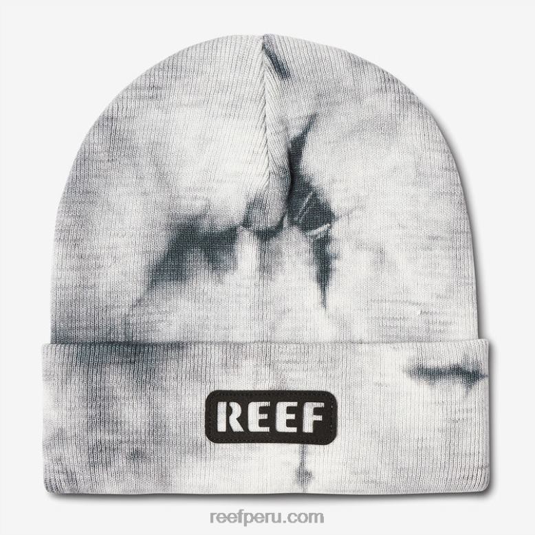 gorro con efecto tie dye de Woodstock caviar 0RZL2812 hombres Reef