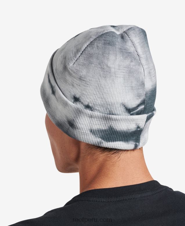 gorro con efecto tie dye de Woodstock caviar 0RZL2812 hombres Reef
