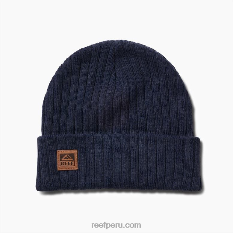 gorro con vuelta jenks insignia azul 0RZL2793 hombres Reef
