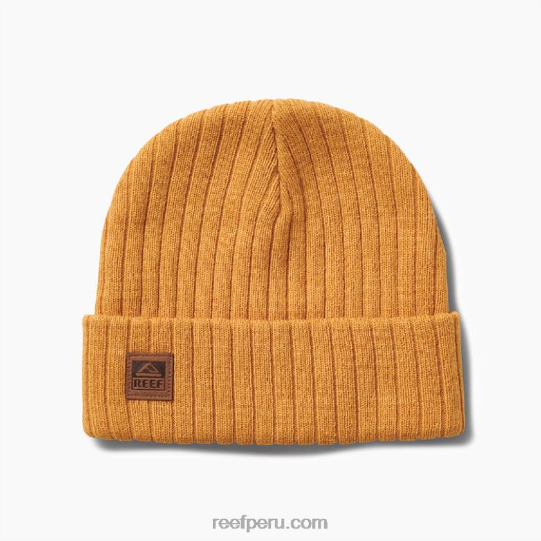 gorro con vuelta jenks miel de oro 0RZL2805 hombres Reef
