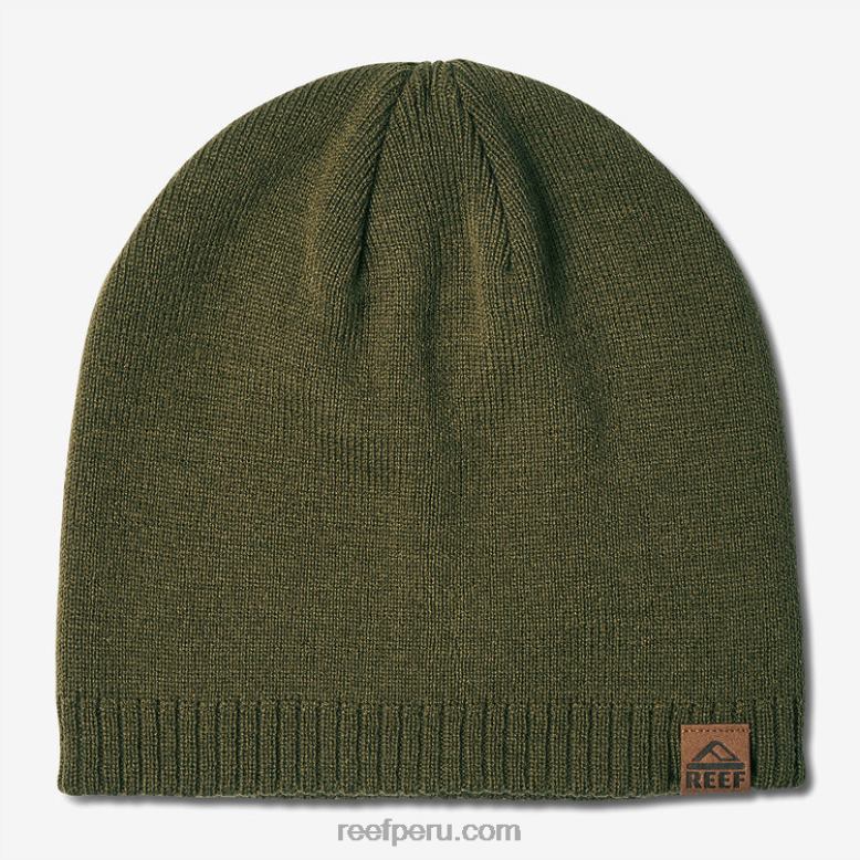 gorro de calavera marty oliva oscuro 0RZL2814 hombres Reef