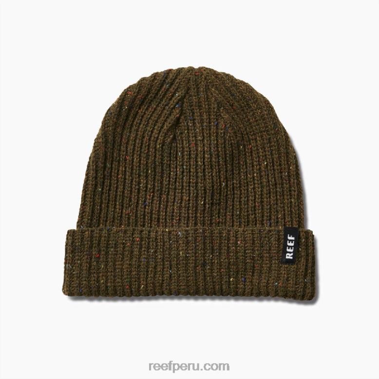 gorro downey con vuelta tomillo verde 0RZL2755 hombres Reef