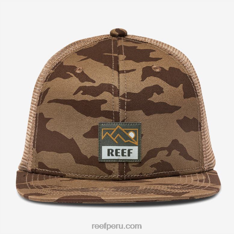 gorra de camionero backwoods snapback cilantro 0RZL2765 hombres Reef