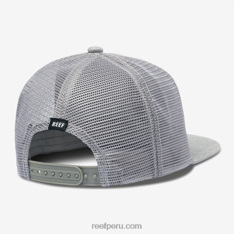 gorra de camionero madre snapback cuero gris 0RZL2767 hombres Reef