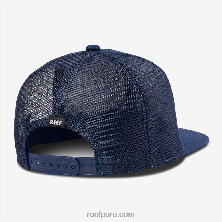 gorra de camionero madre snapback insignias azules 0RZL2766 hombres Reef