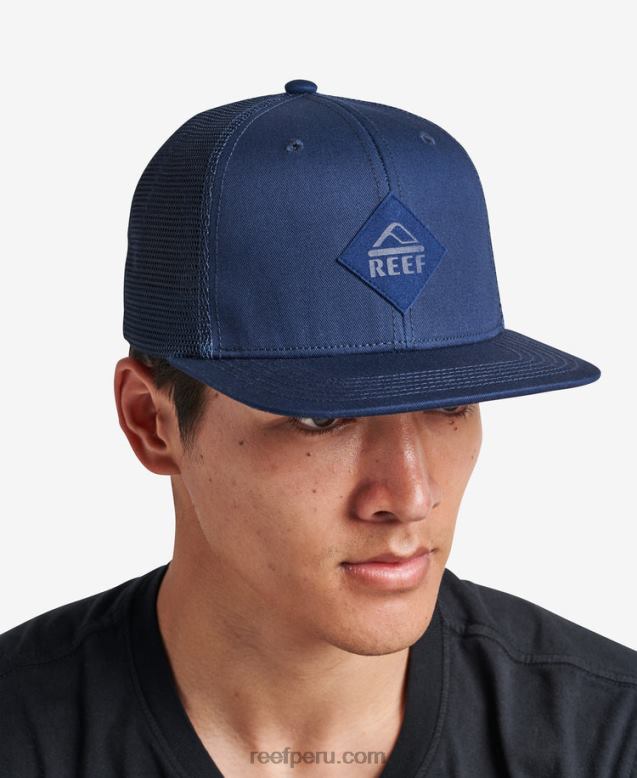 gorra de camionero madre snapback insignias azules 0RZL2766 hombres Reef