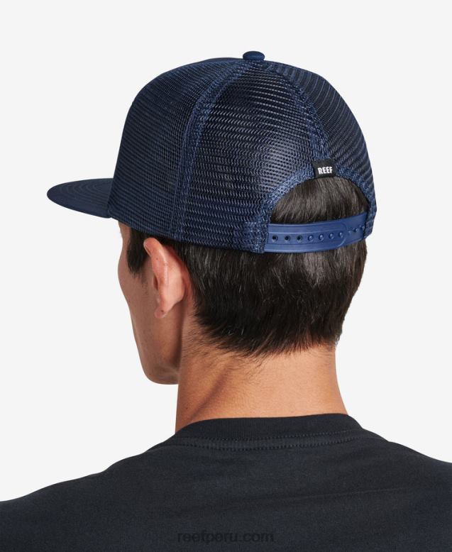 gorra de camionero madre snapback insignias azules 0RZL2766 hombres Reef