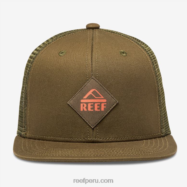 gorra de camionero madre snapback oliva oscuro 0RZL2760 hombres Reef