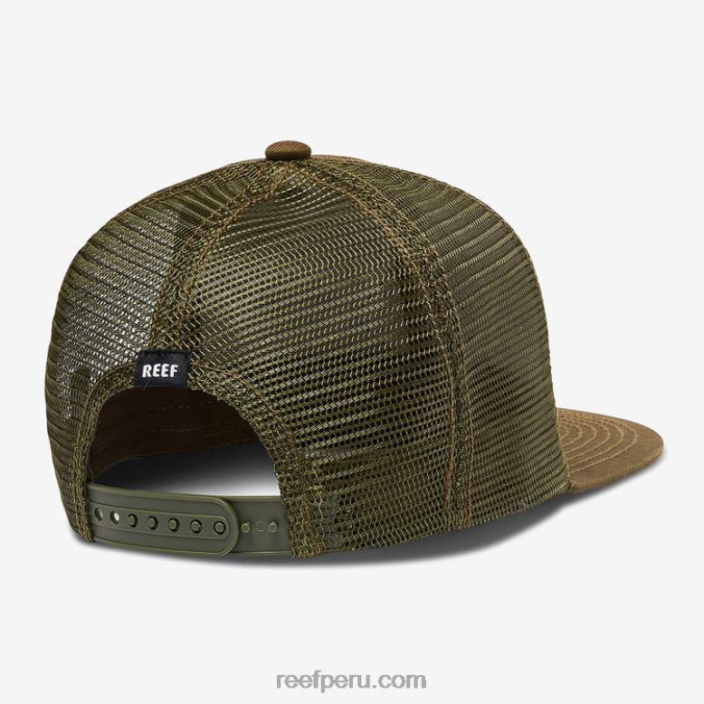 gorra de camionero madre snapback oliva oscuro 0RZL2760 hombres Reef