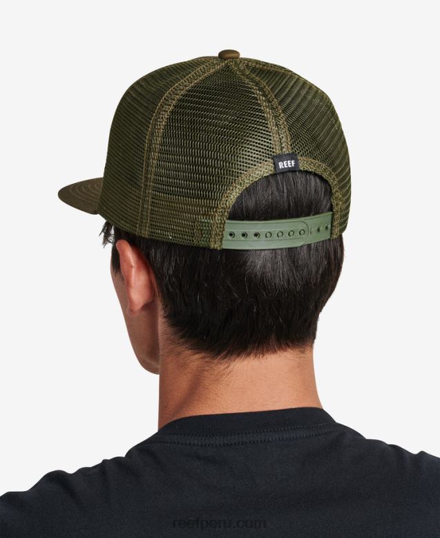 gorra de camionero madre snapback oliva oscuro 0RZL2760 hombres Reef
