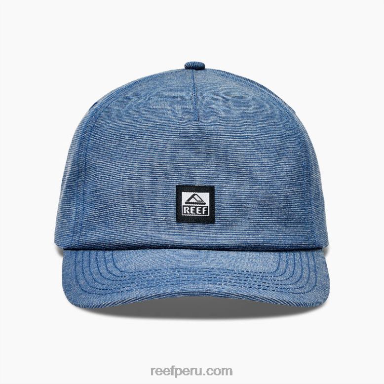 gorra sin estructura bellport snapback insignias azules 0RZL2802 hombres Reef