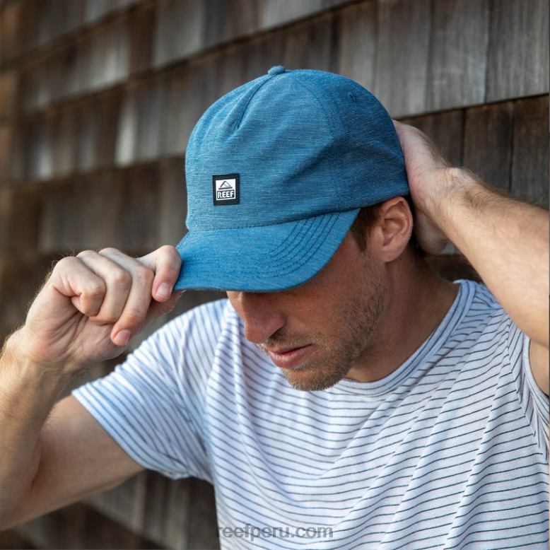 gorra sin estructura bellport snapback insignias azules 0RZL2802 hombres Reef