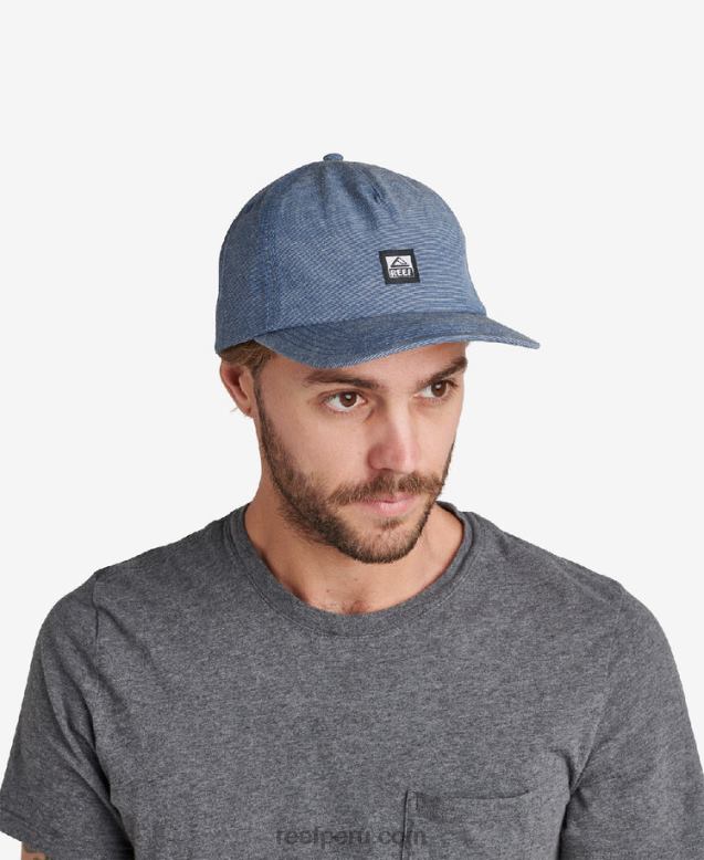 gorra sin estructura bellport snapback insignias azules 0RZL2802 hombres Reef