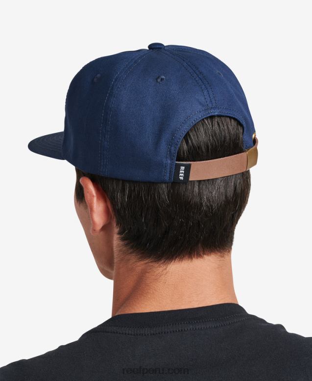 gorra sin estructura gaviota strapback insignias azules 0RZL2780 hombres Reef