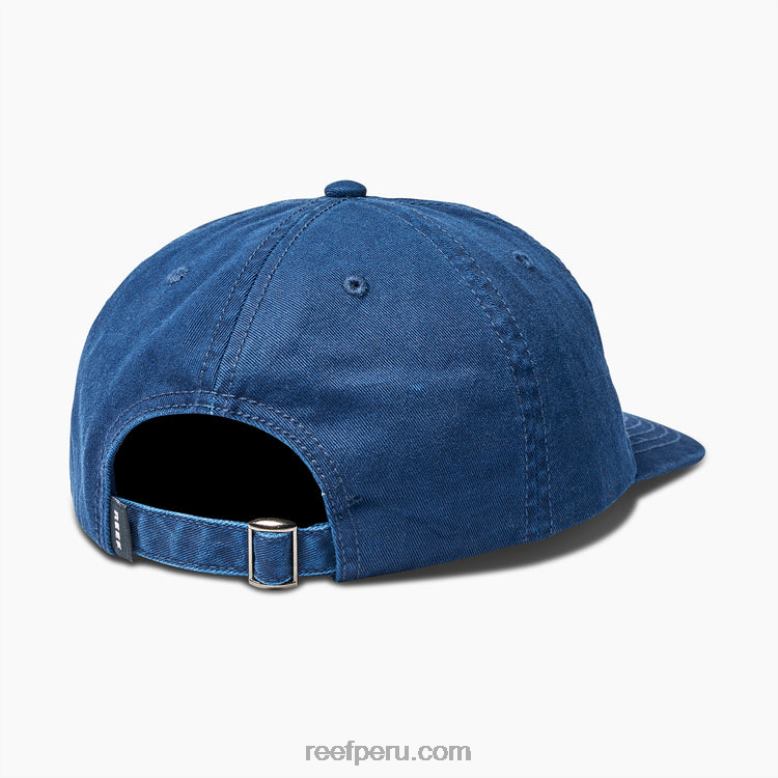 gorra sin estructura strapback de ardo insignias azules 0RZL2759 hombres Reef