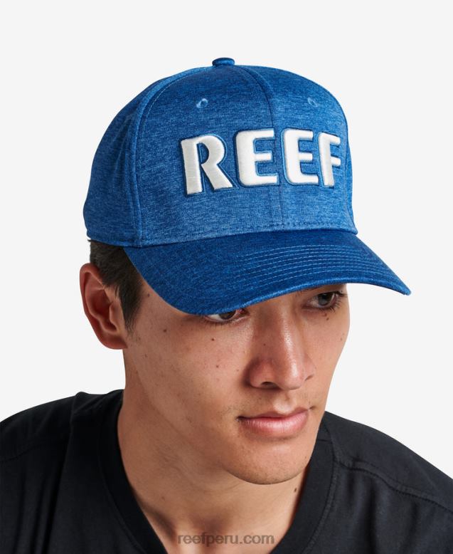 gorro barcelona stretch fit insignias azules 0RZL2778 hombres Reef
