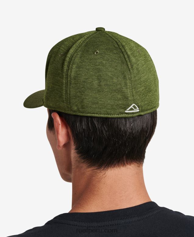 gorro barcelona stretch fit oliva oscuro 0RZL2782 hombres Reef