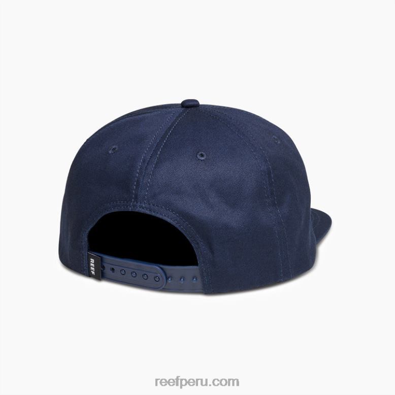 gorro molera desestructurado insignia azul 0RZL2808 hombres Reef