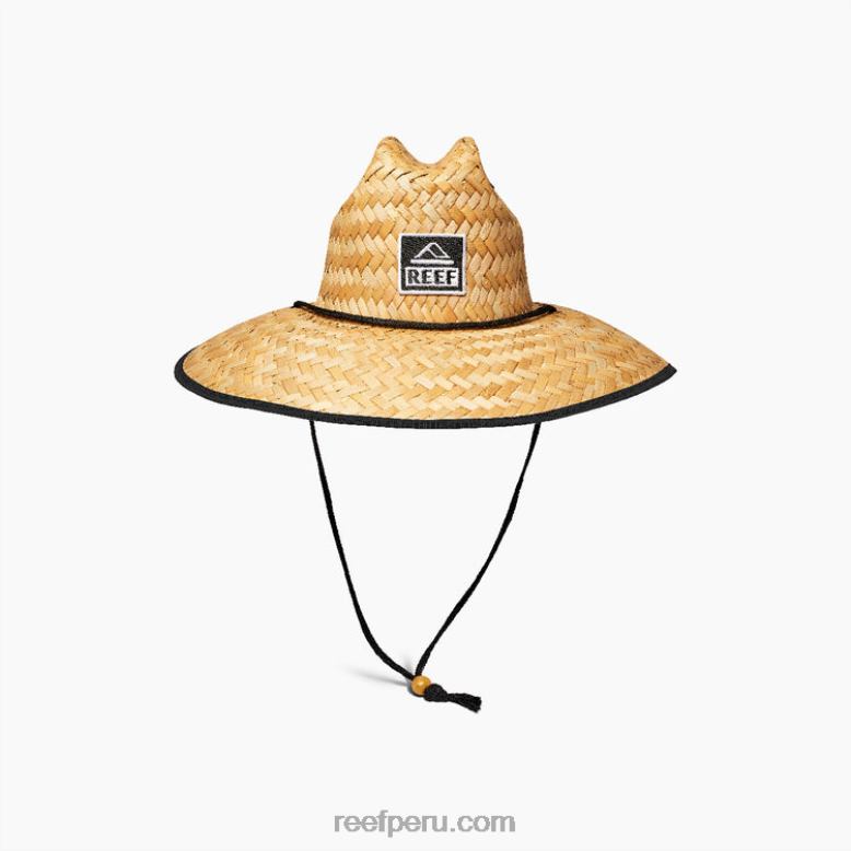 sombrero de paja aguacero caviar 0RZL2757 hombres Reef