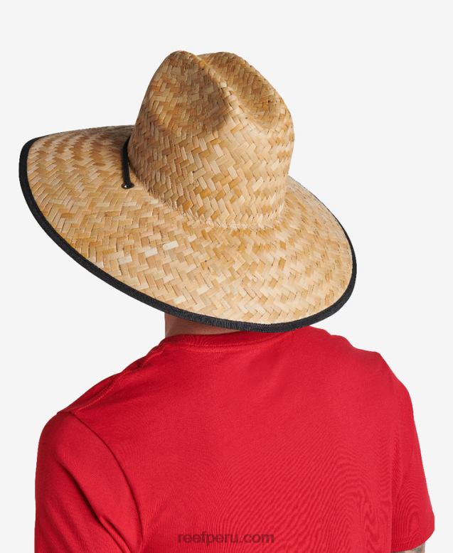 sombrero de paja aguacero caviar 0RZL2757 hombres Reef