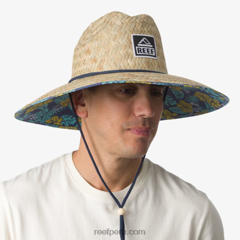 sombrero de salvavidas de rompeolas azul aruba 0RZL2773 hombres Reef