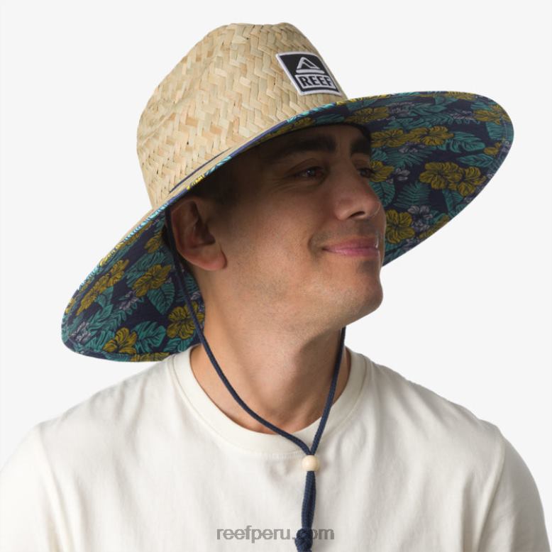 sombrero de salvavidas de rompeolas azul aruba 0RZL2773 hombres Reef