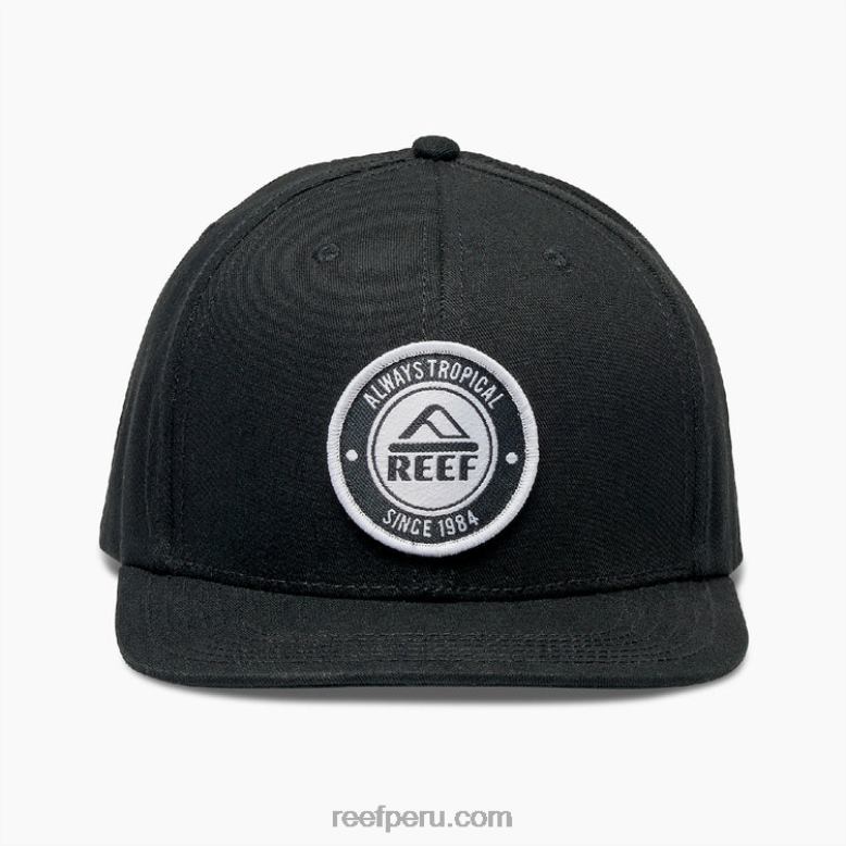 sombrero de visera plana Woodbury caviar 0RZL2804 hombres Reef