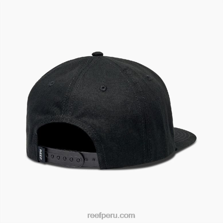 sombrero de visera plana Woodbury caviar 0RZL2804 hombres Reef