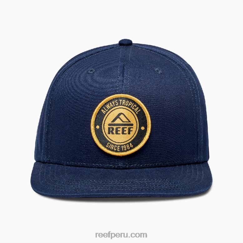 sombrero de visera plana Woodbury insignias azules 0RZL2806 hombres Reef