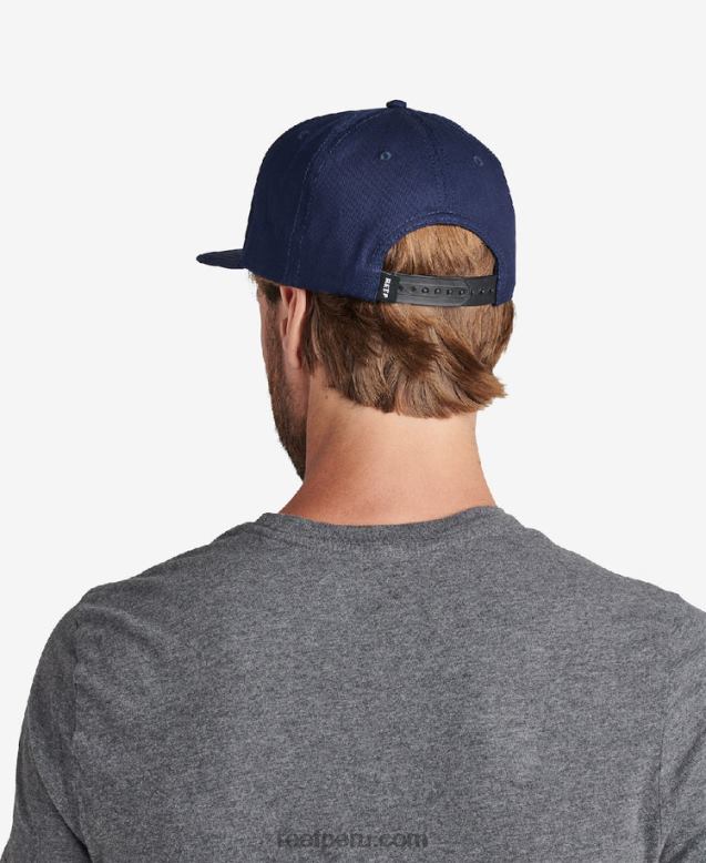 sombrero de visera plana Woodbury insignias azules 0RZL2806 hombres Reef