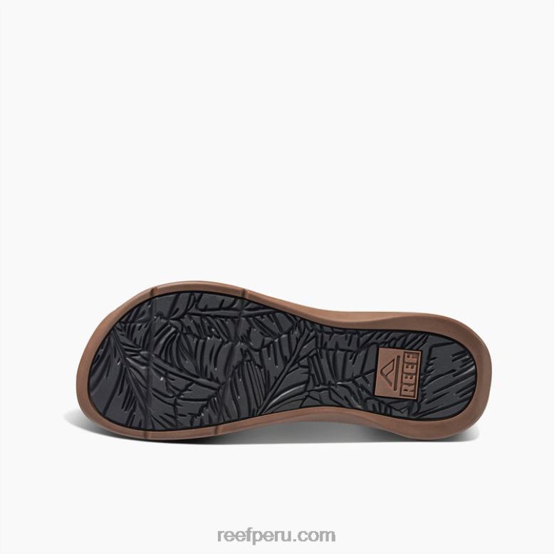 arrecife pacifico cuero marrón oscuro 0RZL2467 hombres