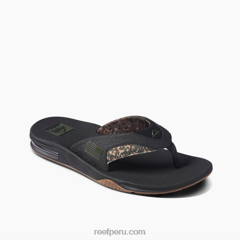 avivando negro/camuflaje 0RZL2473 hombres Reef