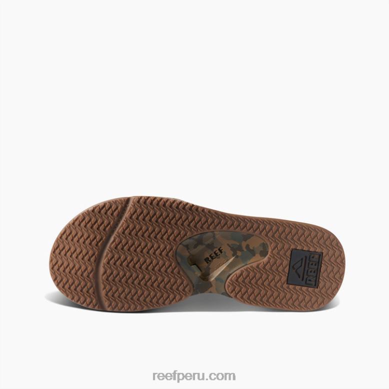 avivando negro/camuflaje 0RZL2473 hombres Reef