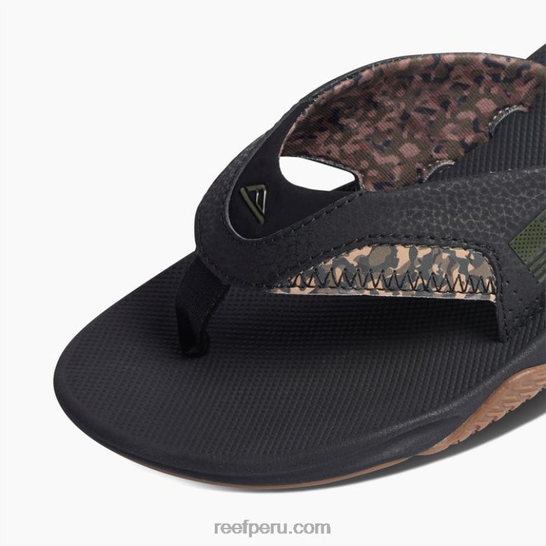 avivando negro/camuflaje 0RZL2473 hombres Reef