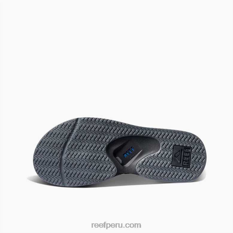 avivando negro/palmera de la piscina 0RZL2440 hombres Reef