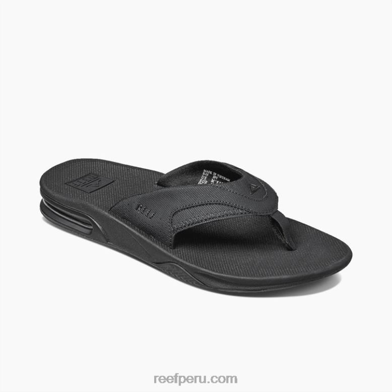 avivando todo negro 0RZL2327 hombres Reef