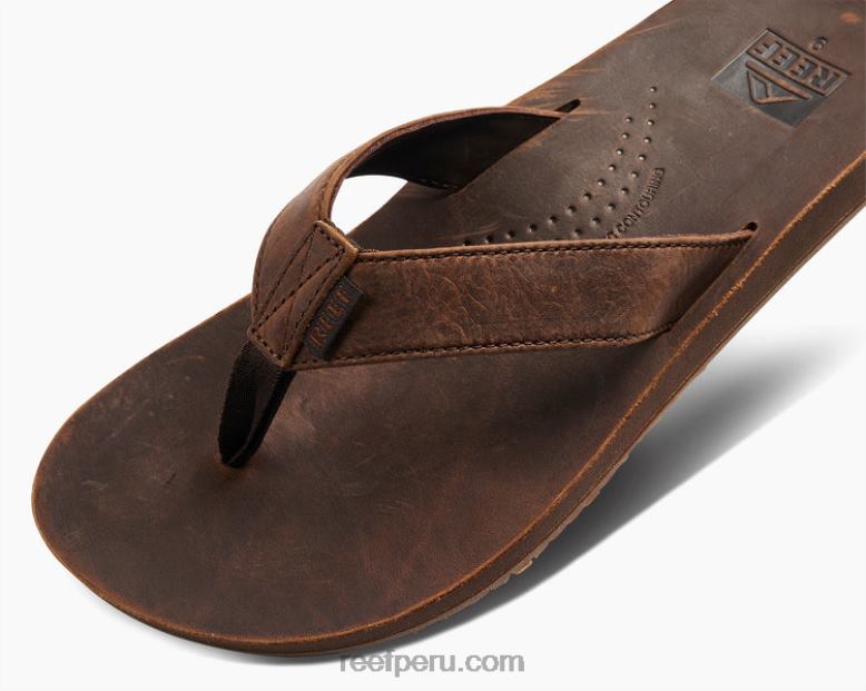 clásico de la deriva del arrecife marron oscuro 0RZL2368 hombres