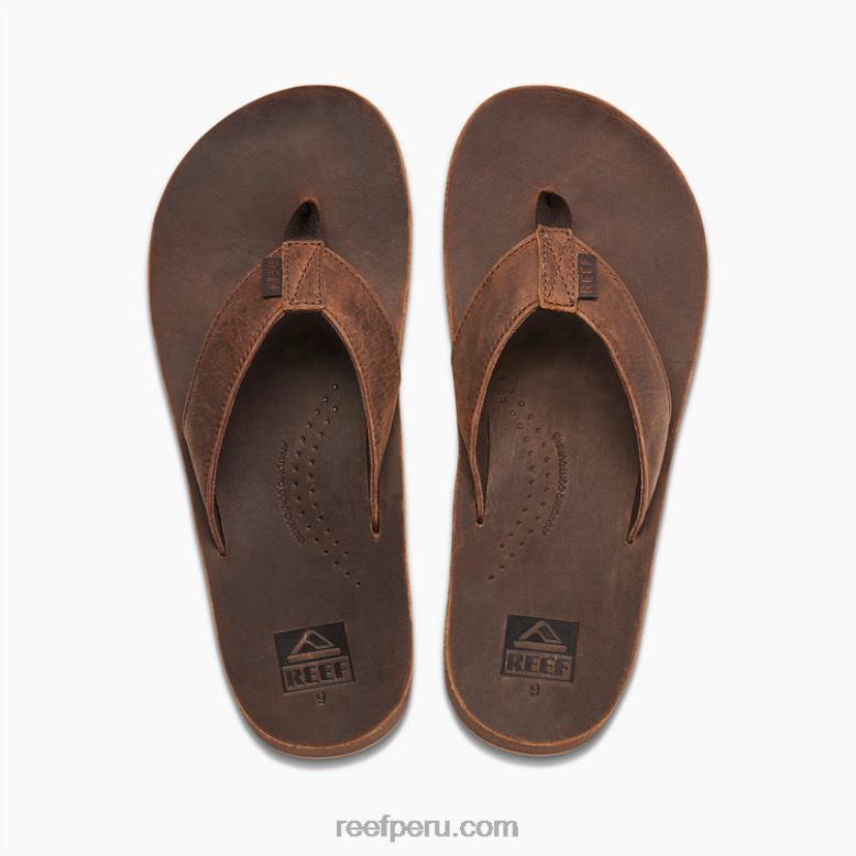 clásico de la deriva del arrecife marron oscuro 0RZL2368 hombres