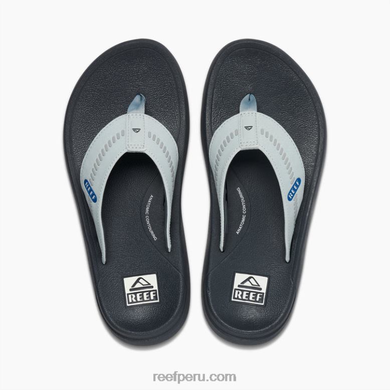 crucero de suela hinchable gris/gris claro/azul 0RZL2418 hombres Reef