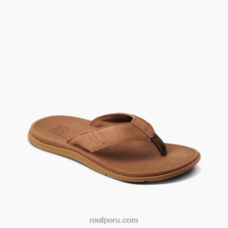 cuero santa ana marrón 0RZL2351 hombres Reef