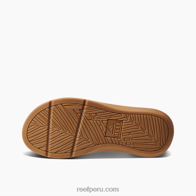 cuero santa ana marrón 0RZL2351 hombres Reef
