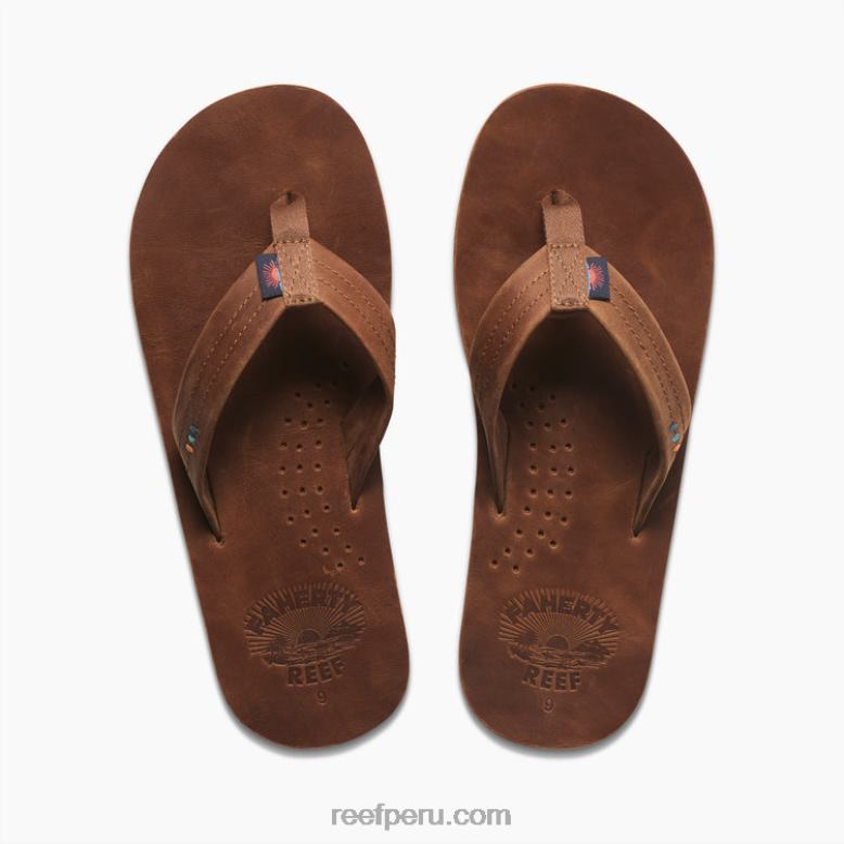 faherty x arrecife dibujantes marrón padre 0RZL2311 hombres