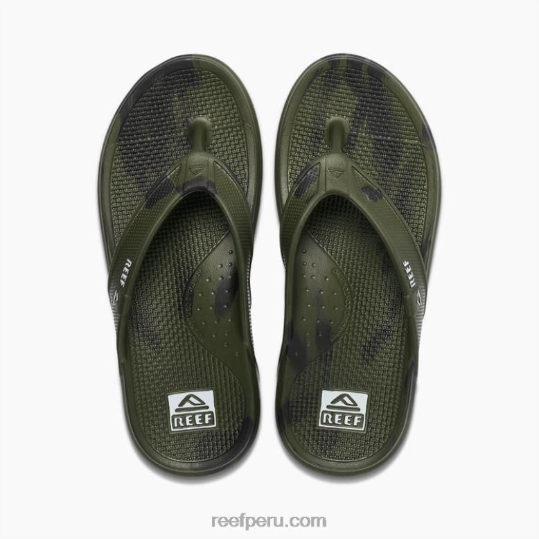 oasis mármol verde oliva 0RZL2394 hombres Reef
