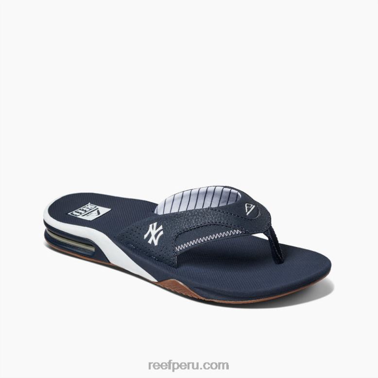 ventilador x mlb yanquis 0RZL2361 hombres Reef