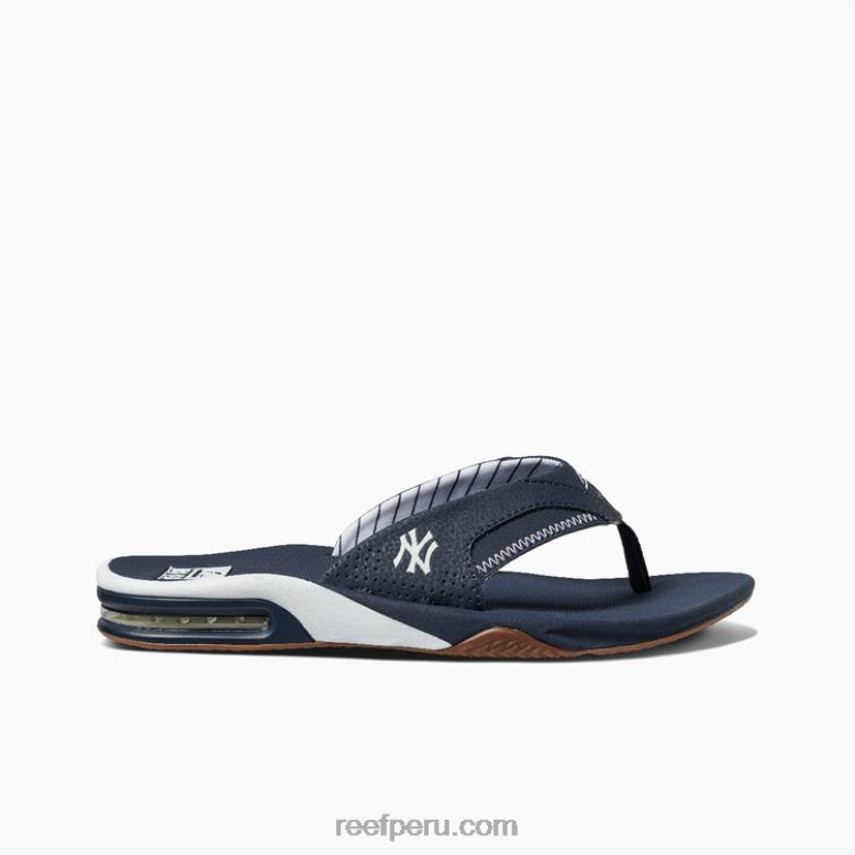 ventilador x mlb yanquis 0RZL2361 hombres Reef