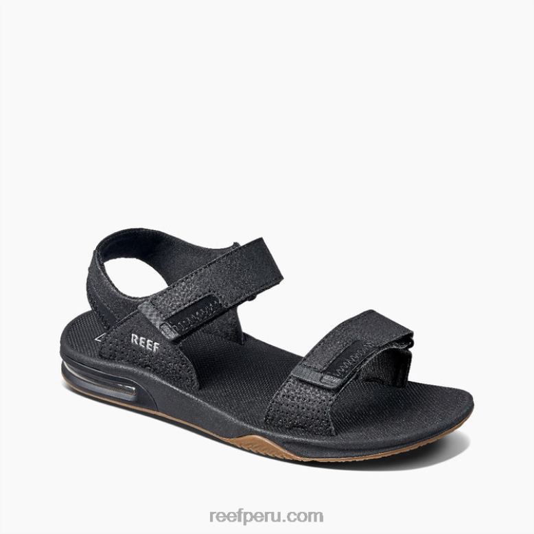 abanicando baja negro/astilla 0RZL2377 hombres Reef