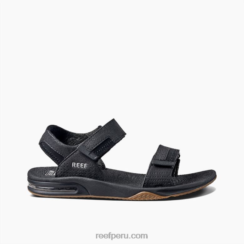 abanicando baja negro/astilla 0RZL2377 hombres Reef