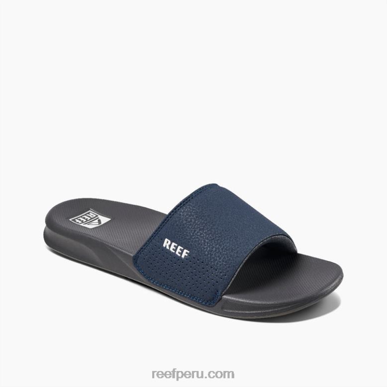 arrecife una diapositiva azul marino/blanco 0RZL2389 hombres