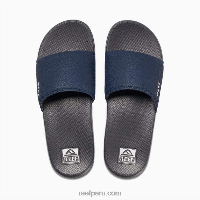 arrecife una diapositiva azul marino/blanco 0RZL2389 hombres
