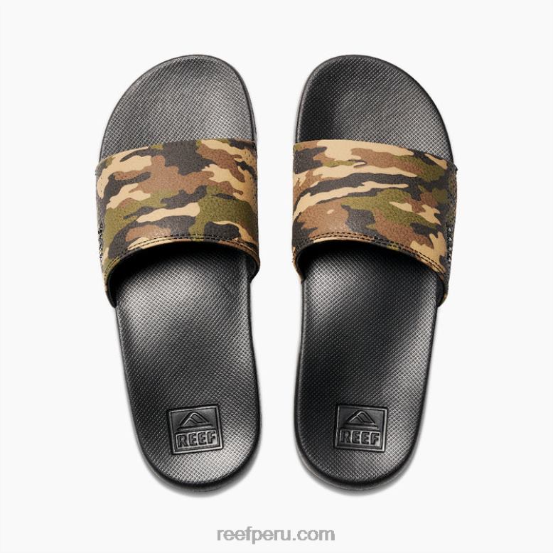 arrecife una diapositiva camuflaje 0RZL2409 hombres